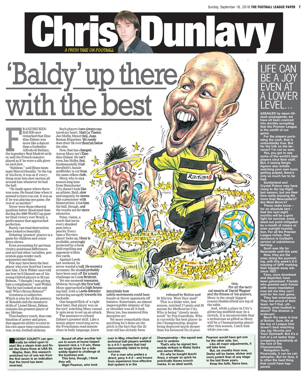 The Football League Paper Preview Pages