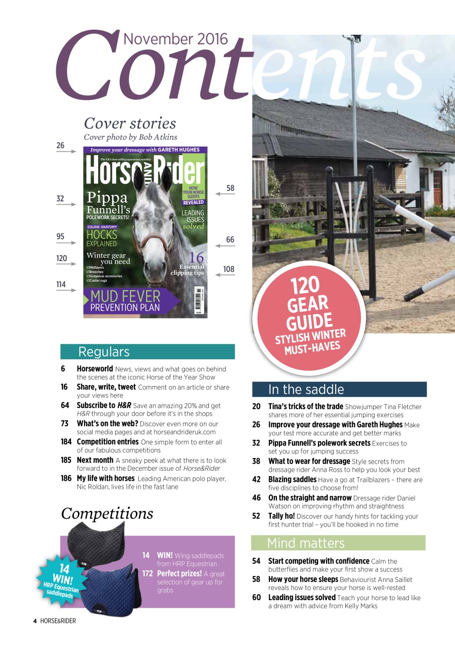 Horse&Rider Magazine - UK equestrian magazine for Horse and Rider Preview Pages