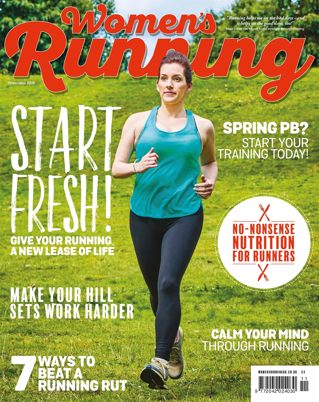 Women’s Running Preview Pages