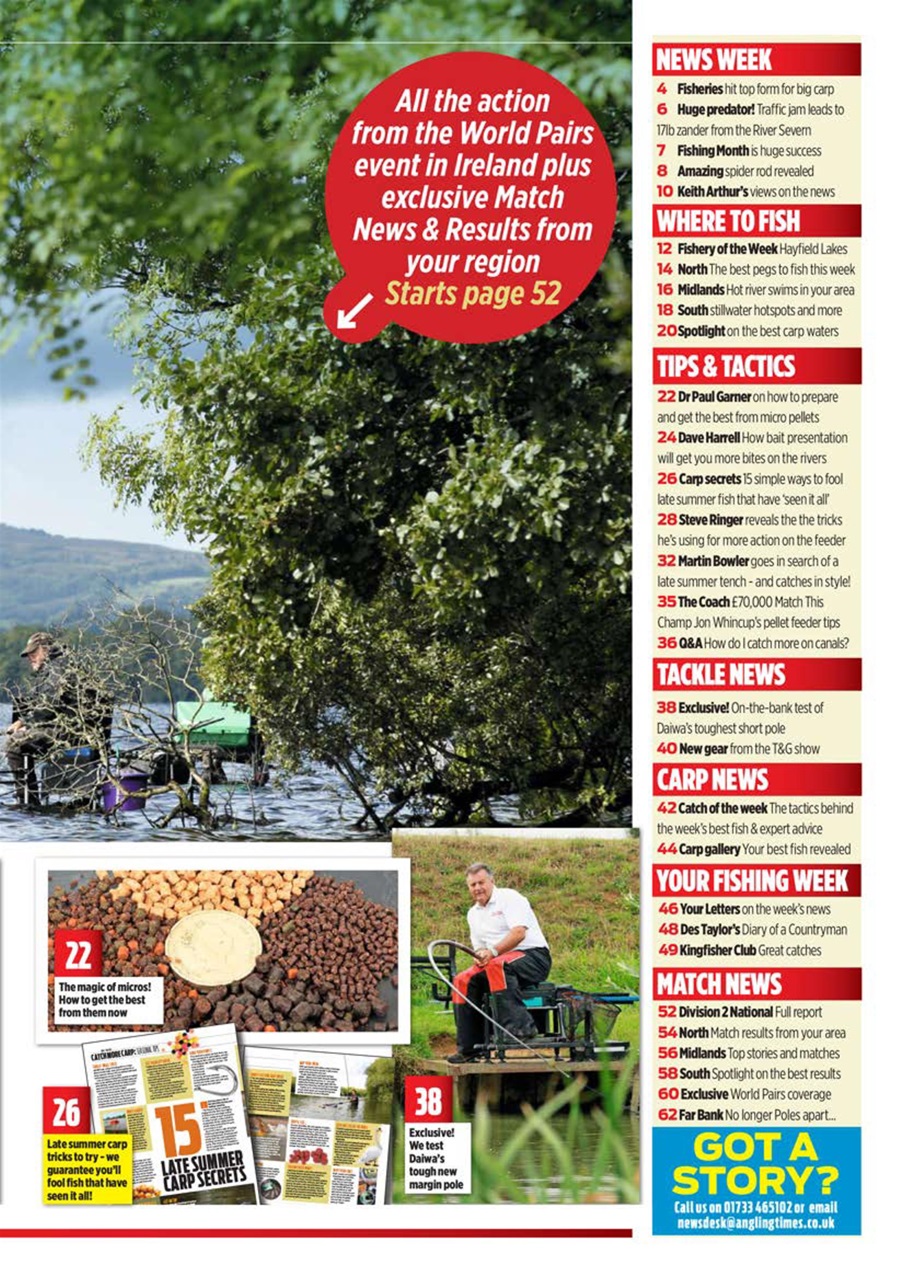 Angling Times Preview Pages