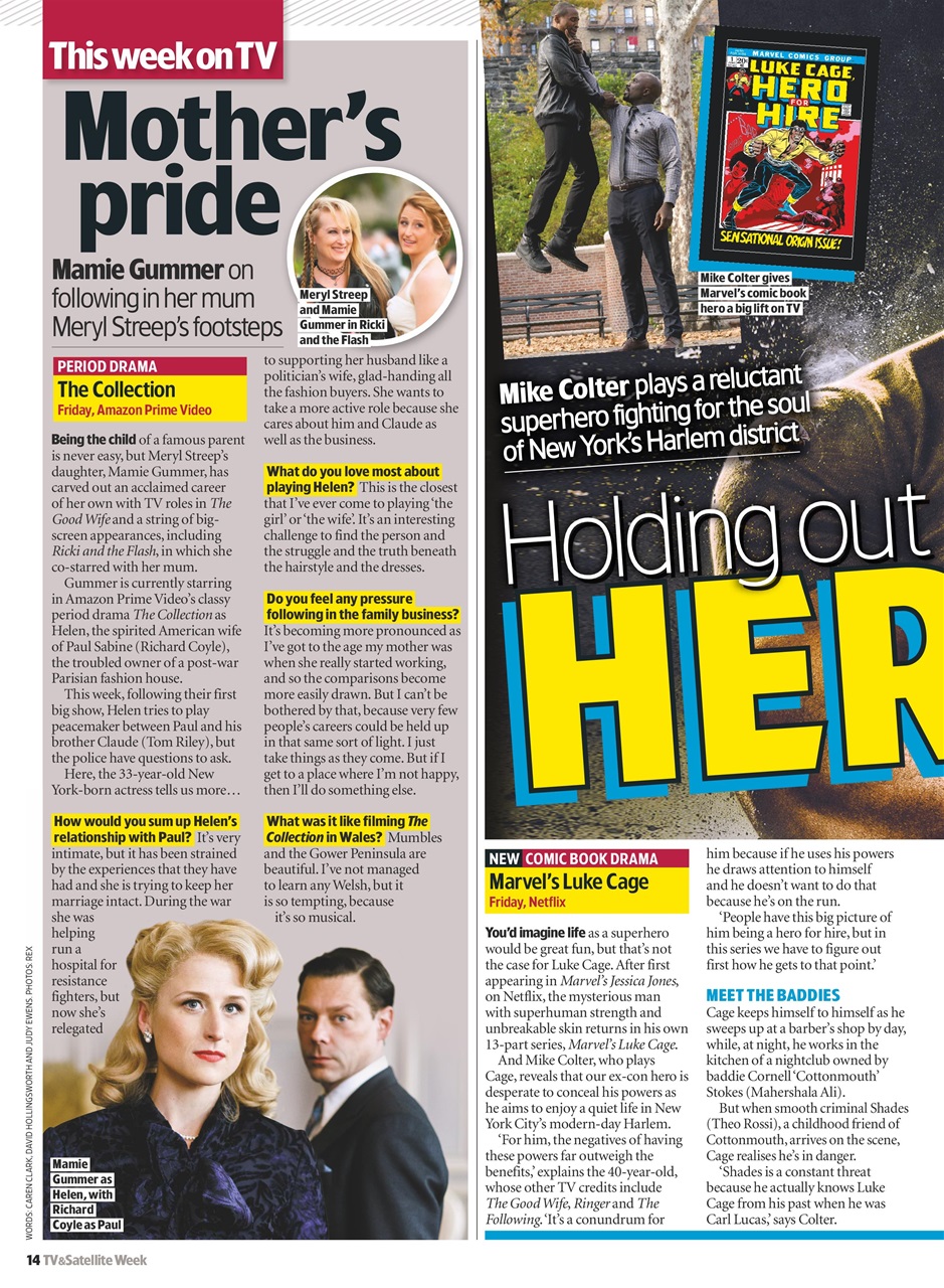 TV & Satellite Week Preview Pages