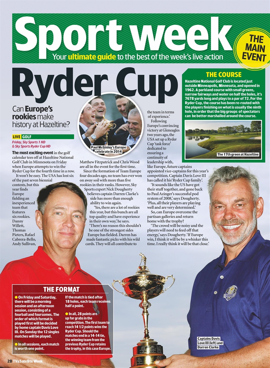 TV & Satellite Week Preview Pages