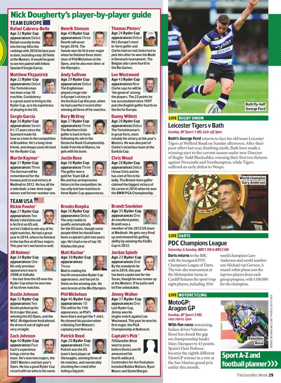 TV & Satellite Week Preview Pages