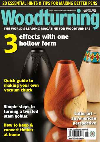 Woodturning issue January 2012