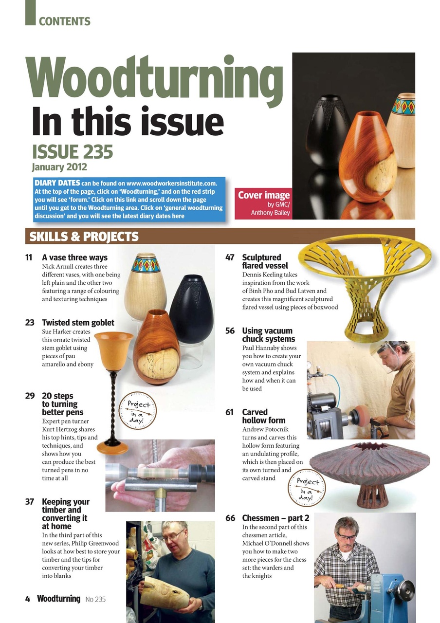 Woodturning Preview Pages