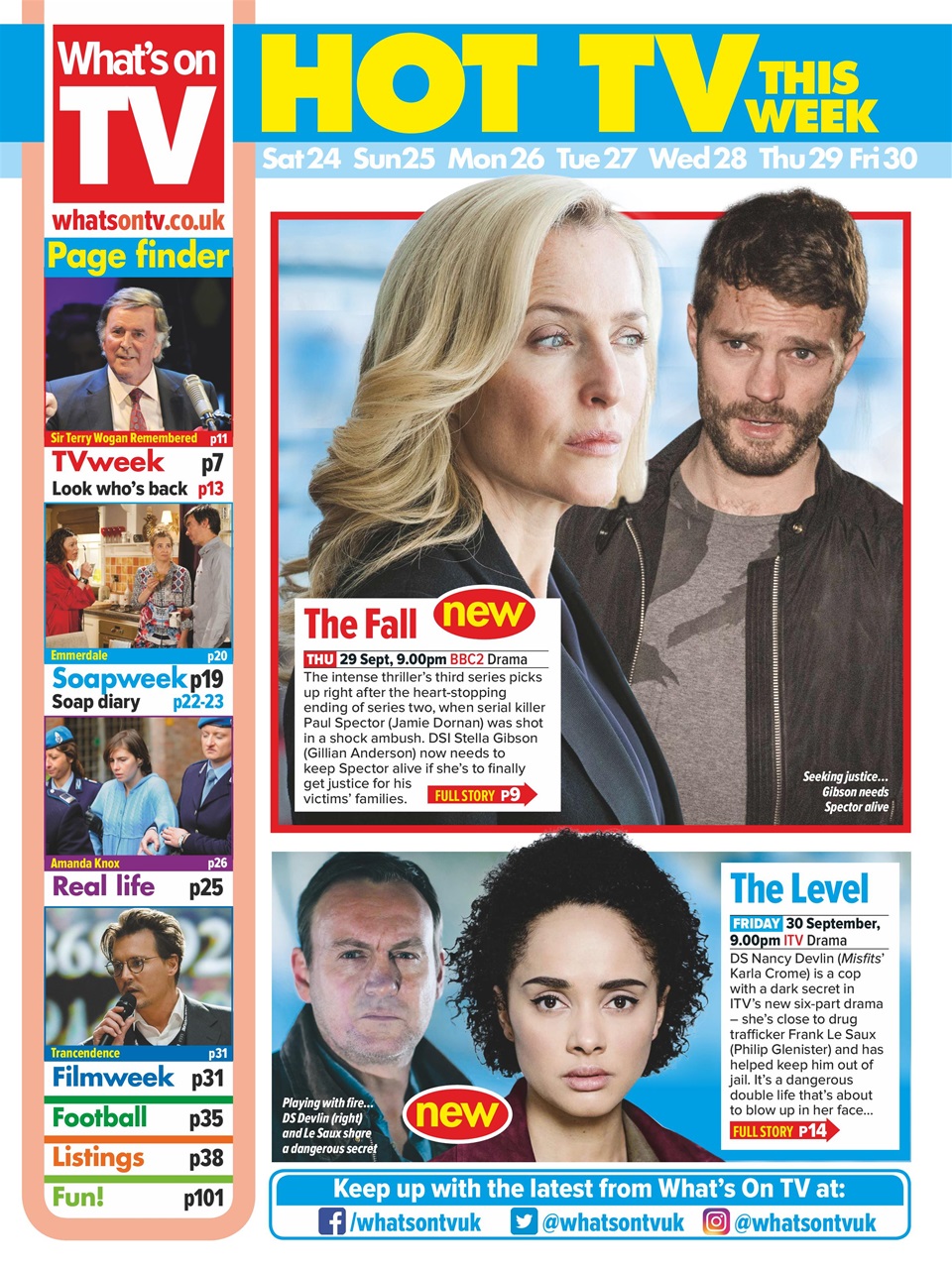 What's on TV Preview Pages