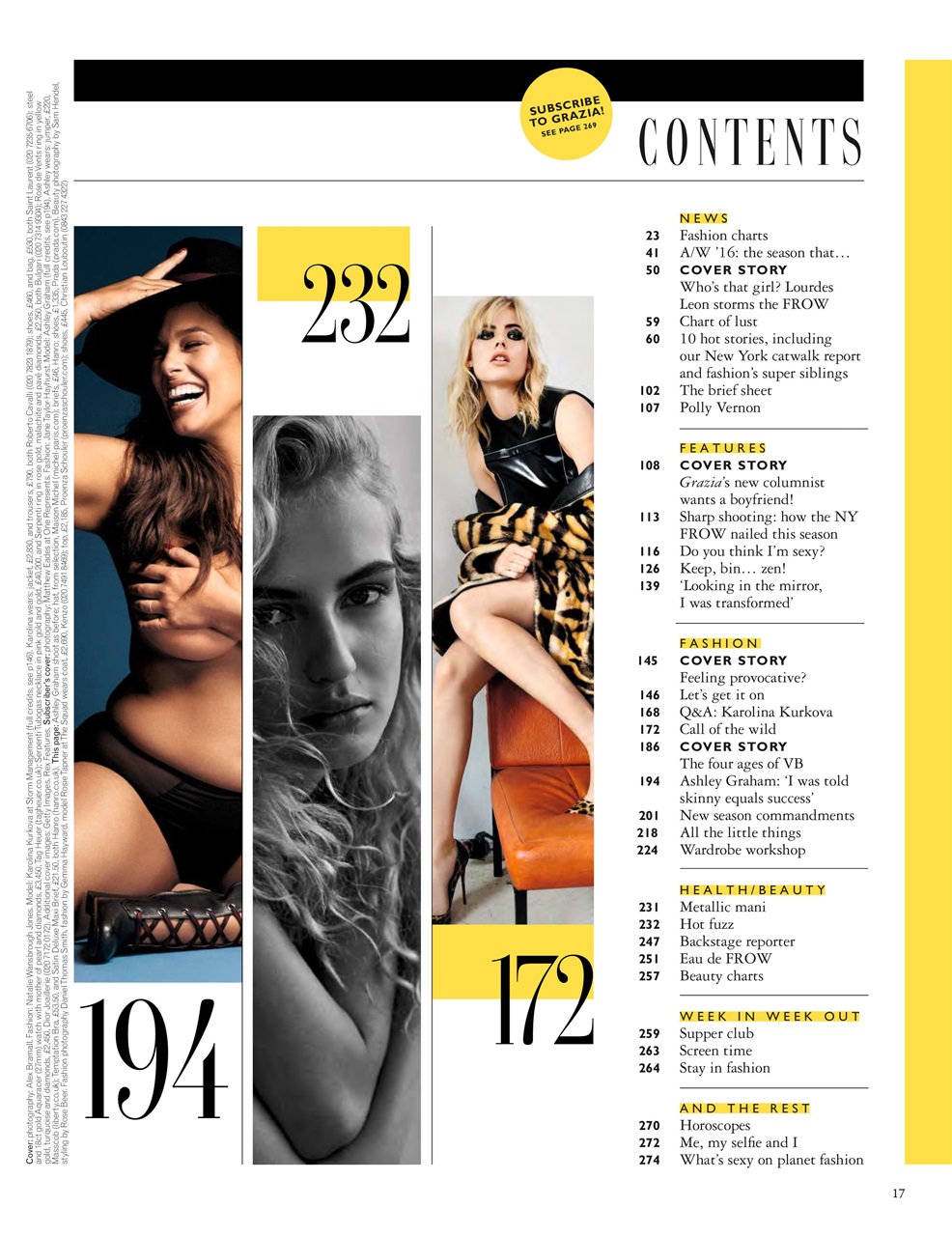 Grazia Preview Pages