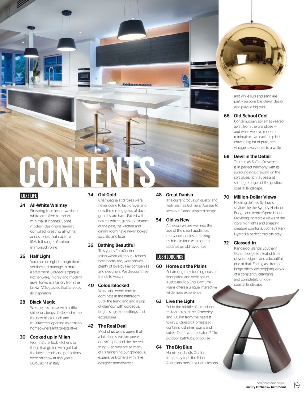 Luxury Kitchens and Bathrooms Preview Pages