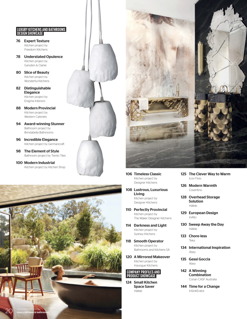 Luxury Kitchens and Bathrooms Preview Pages