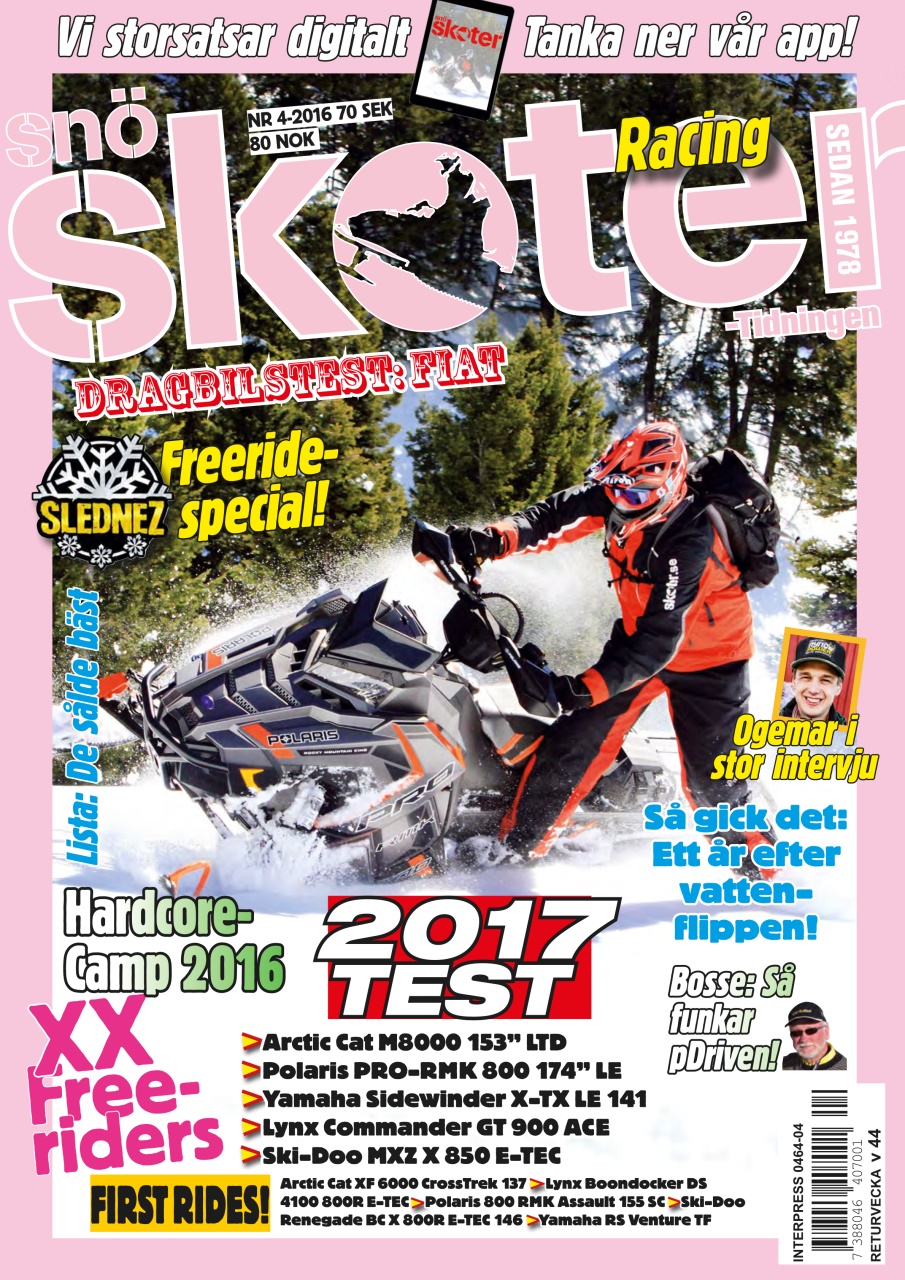 Tidningen Snöskoter Preview Pages