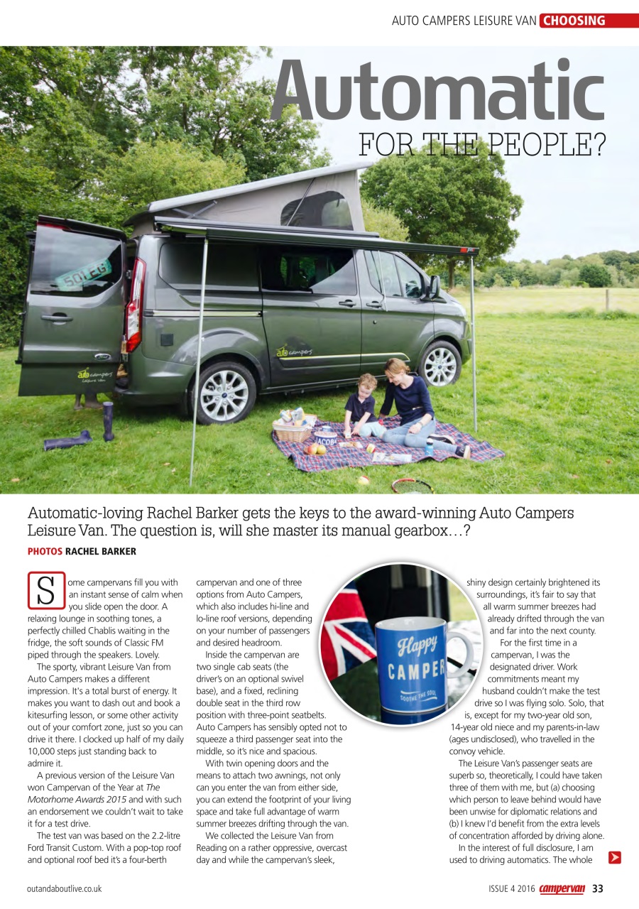 Campervan Preview Pages