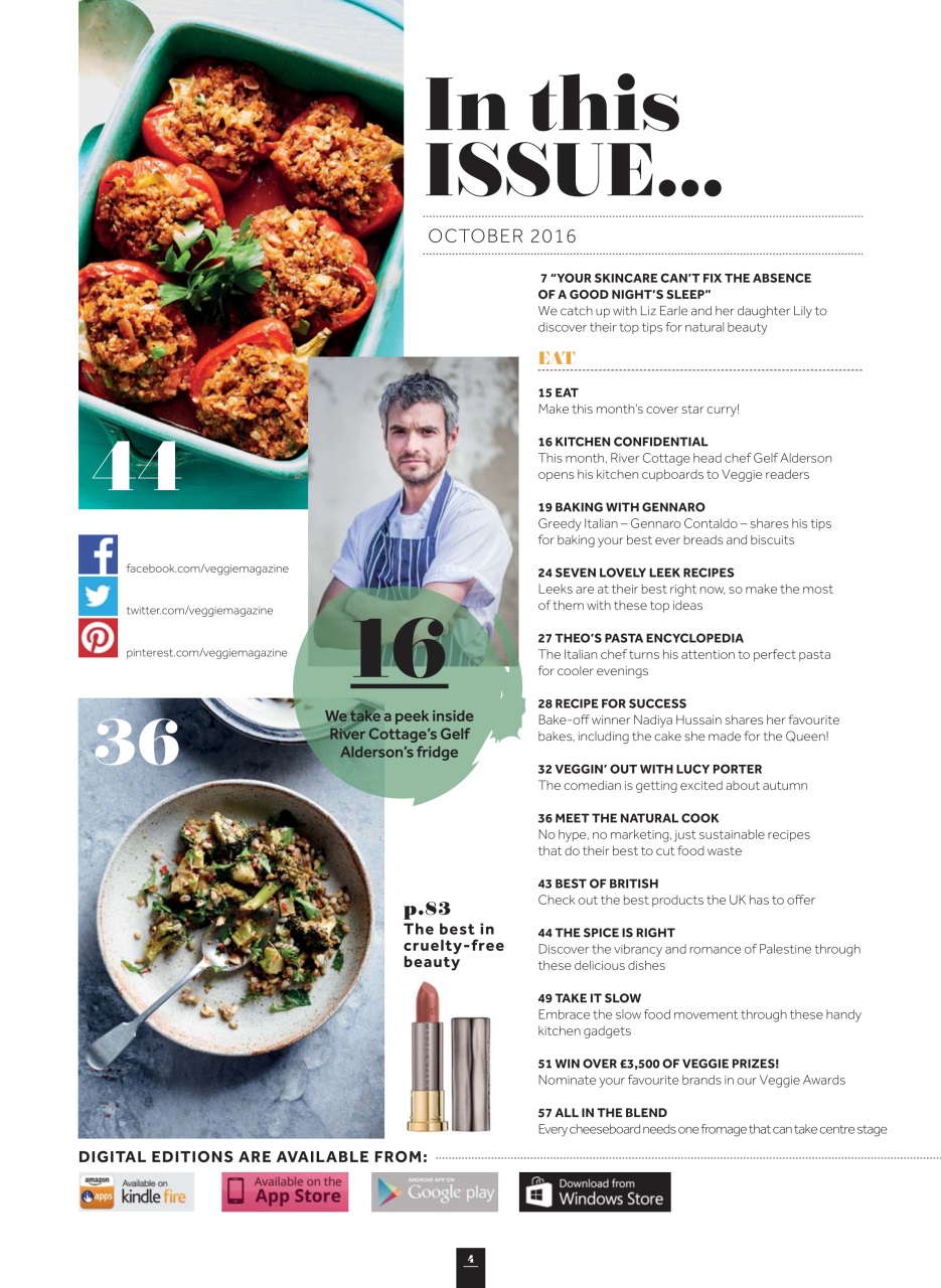 Veggie Magazine Preview Pages