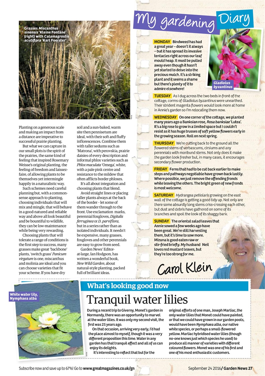 Garden News Preview Pages