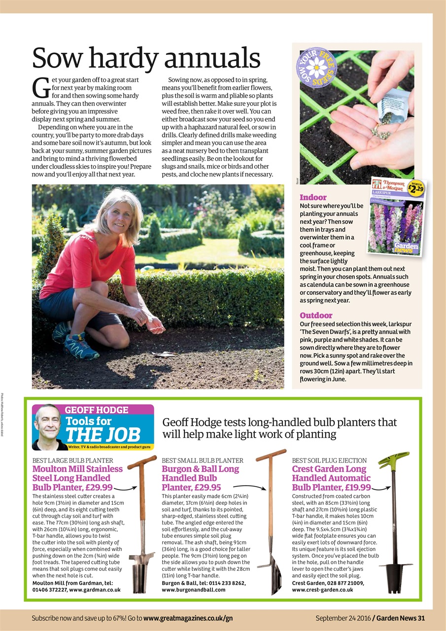 Garden News Preview Pages