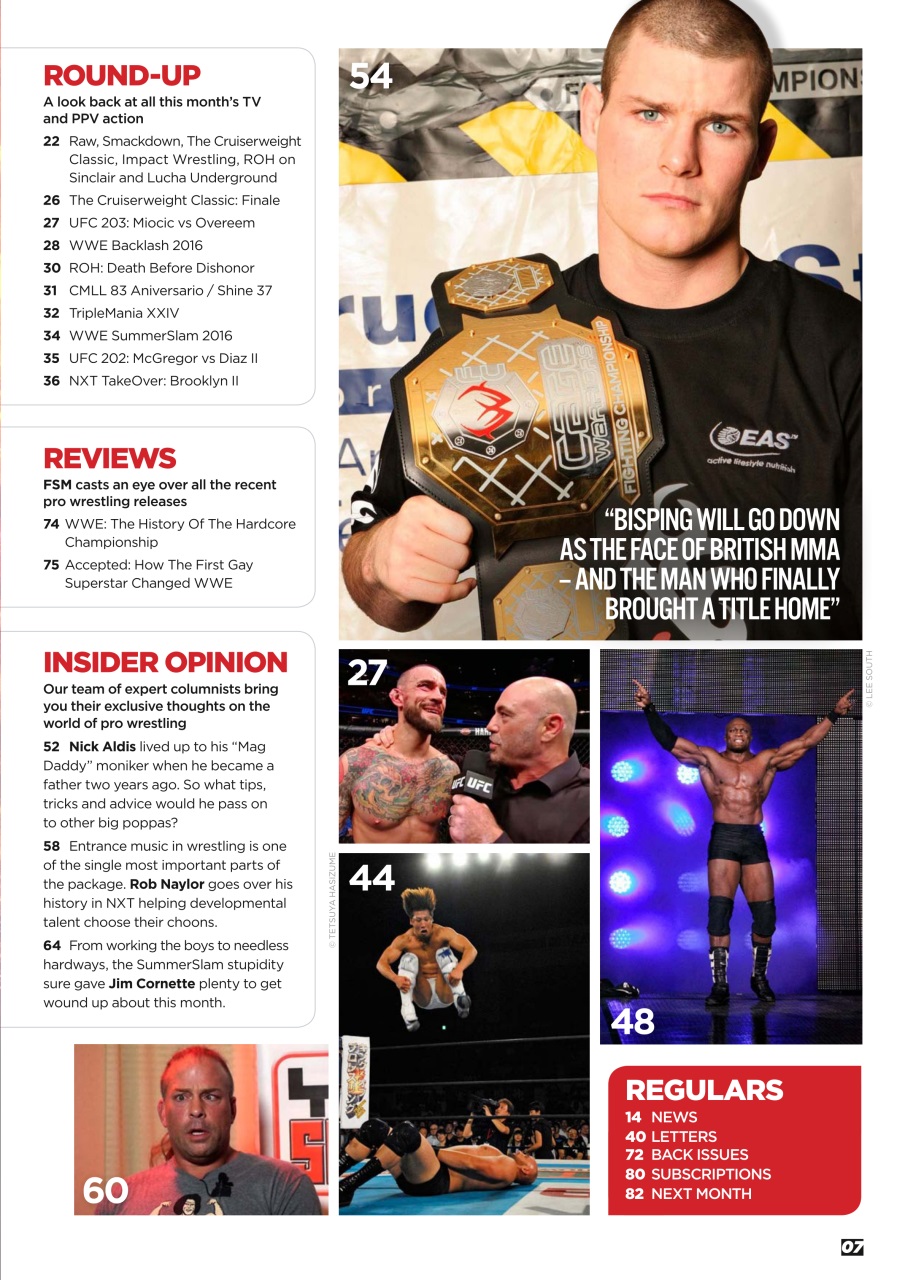 Wrestletalk Magazine Preview Pages