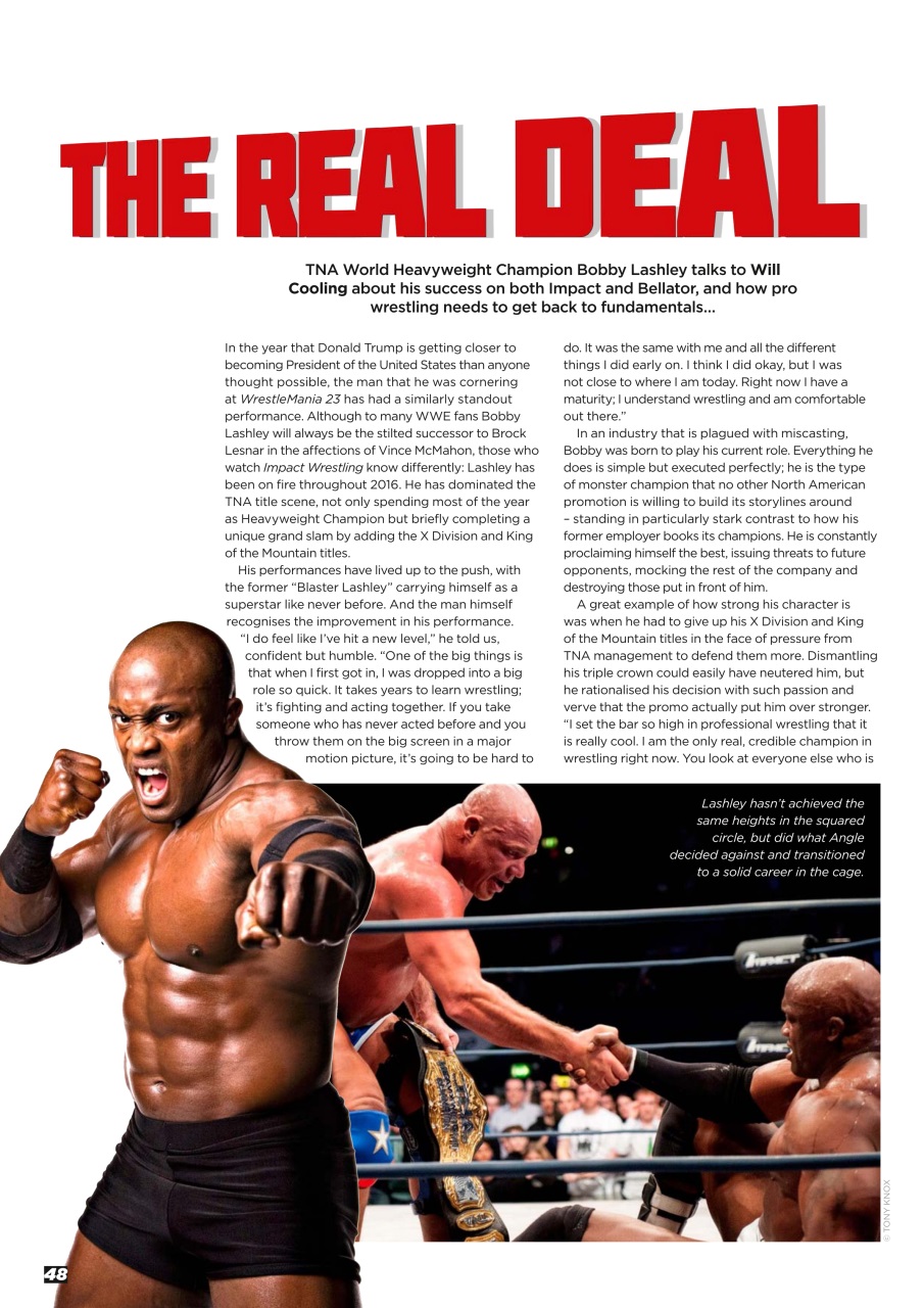 Wrestletalk Magazine Preview Pages
