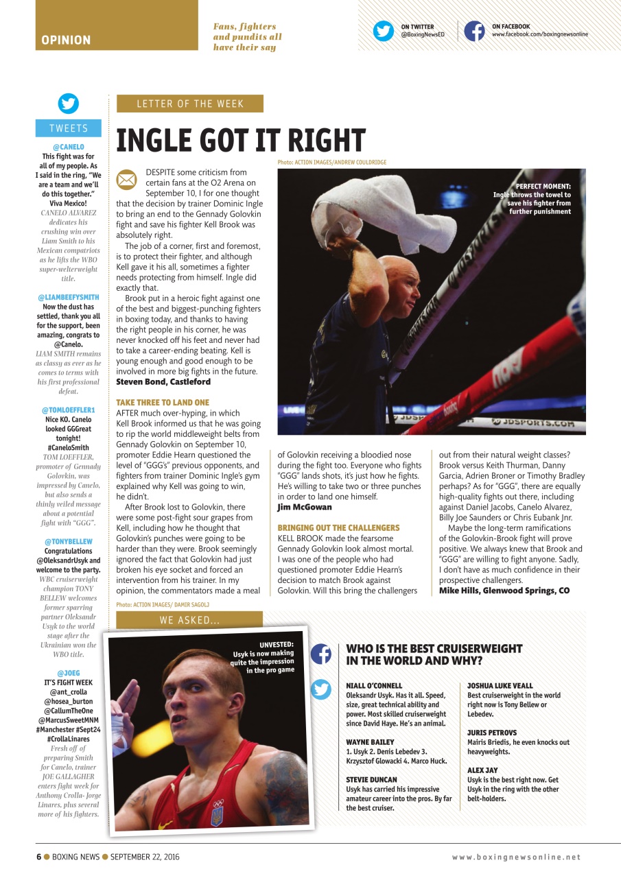 Boxing News Preview Pages