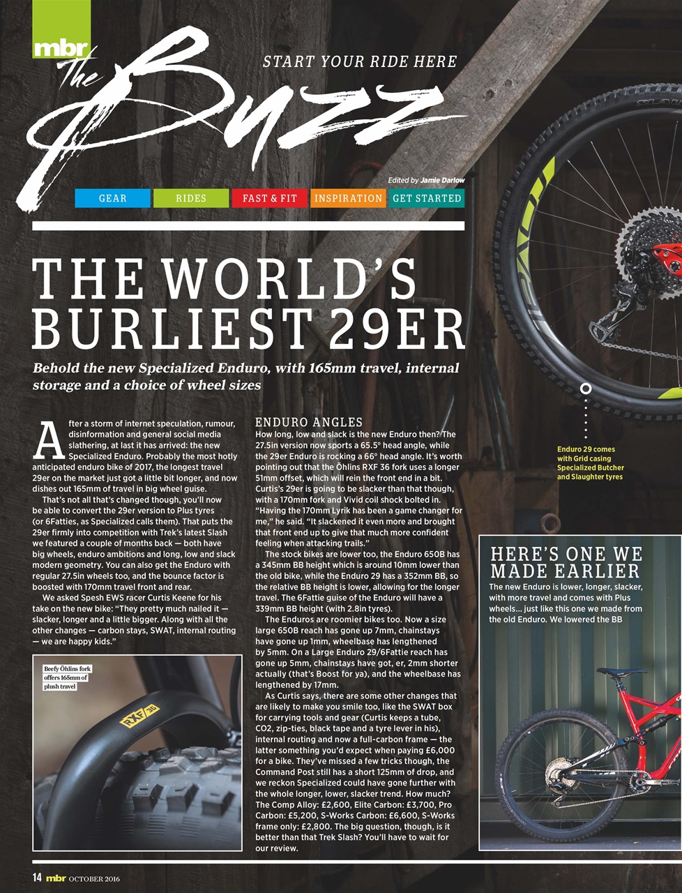 Mountain Bike Rider Preview Pages