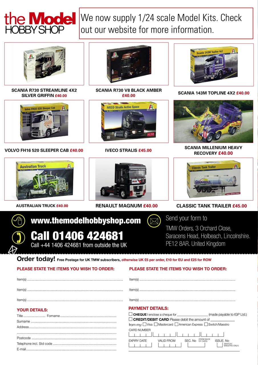 Model Car Truck Motorcycles World Preview Pages