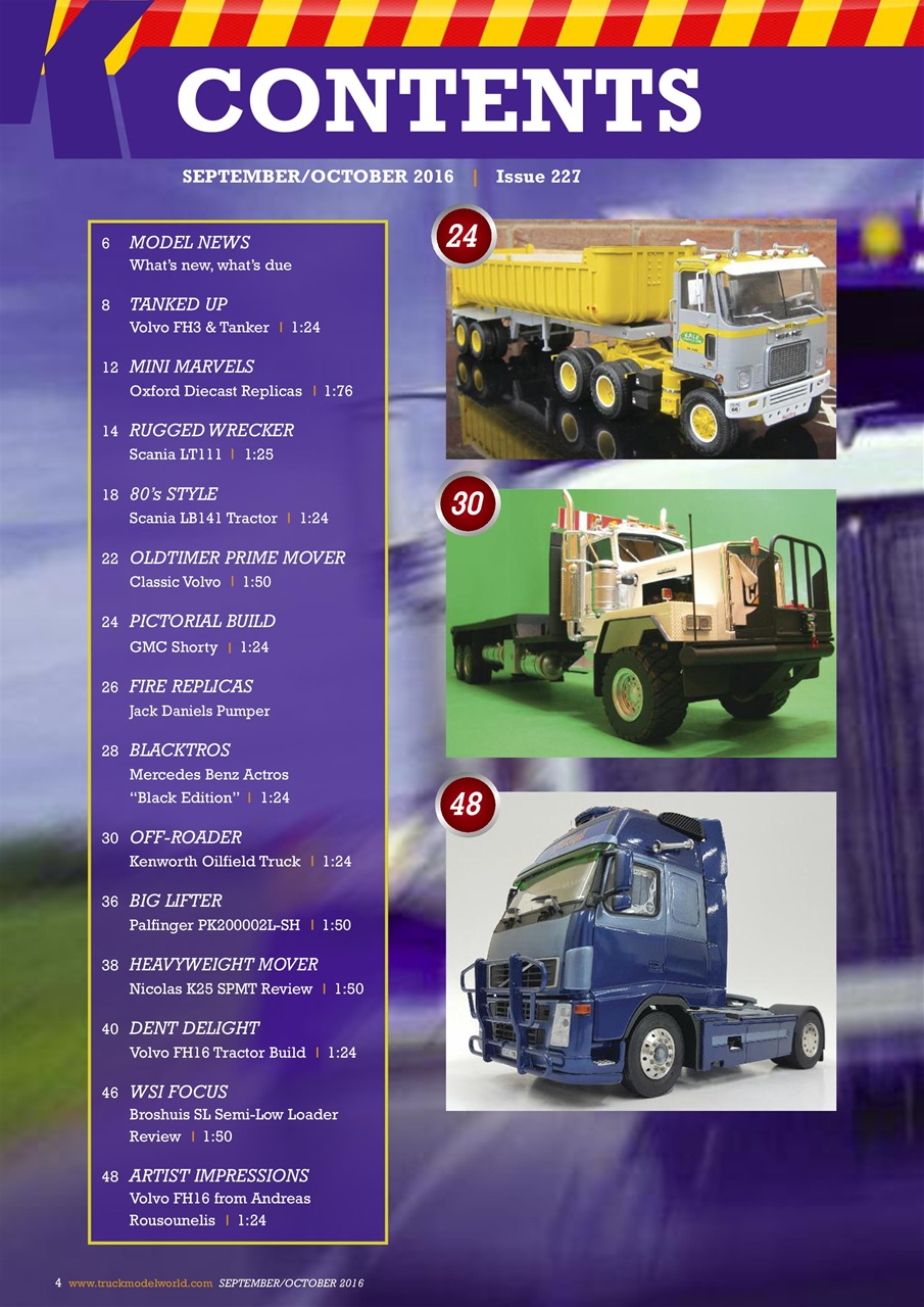 Model Car Truck Motorcycles World Preview Pages