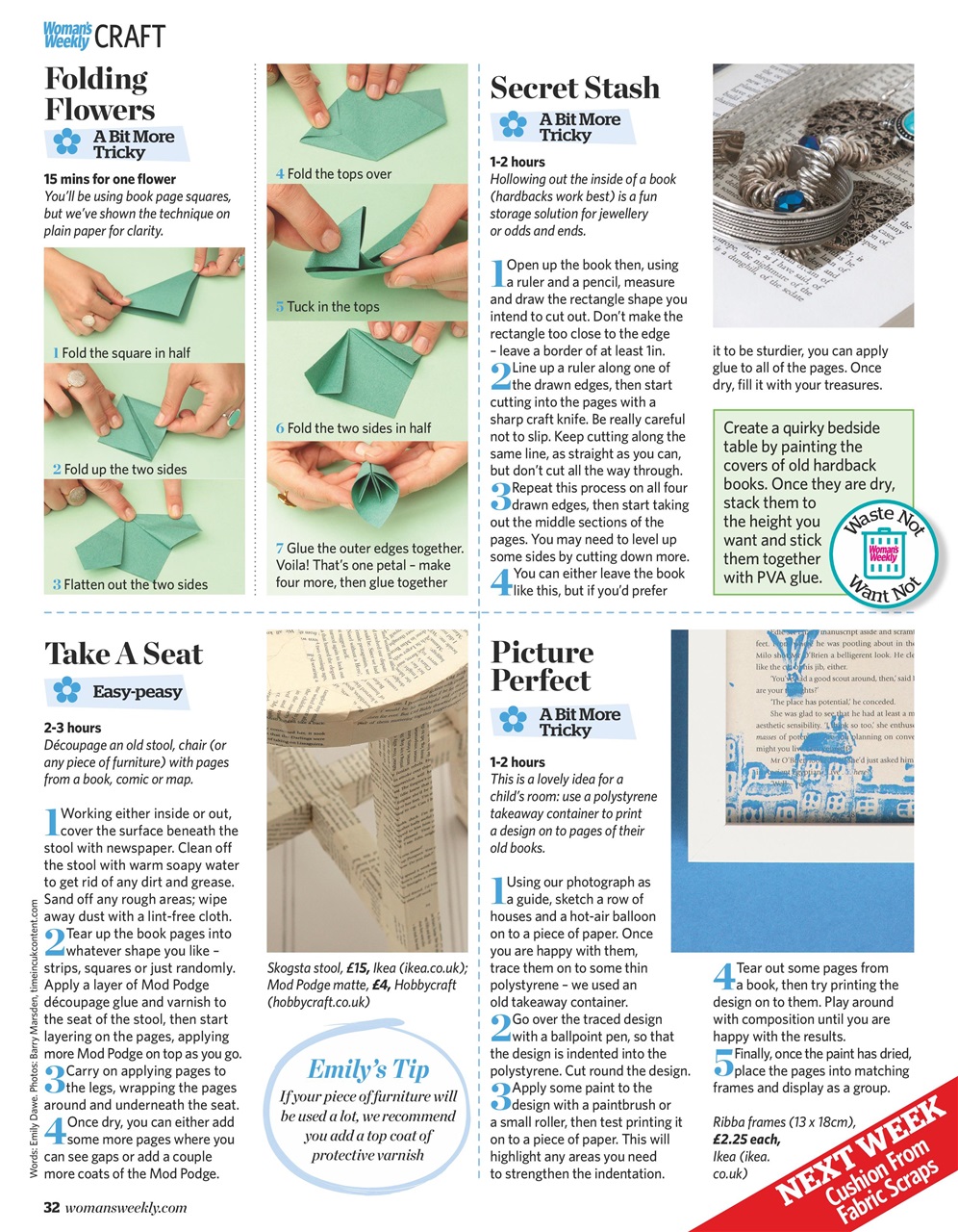 Woman's Weekly Preview Pages