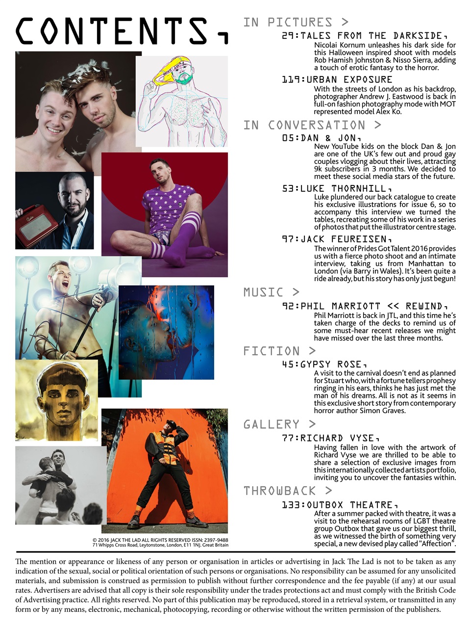Jack The Lad Magazine Preview Pages