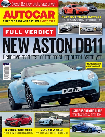 Autocar issue 21st September 2016