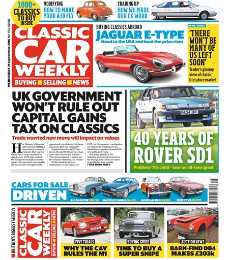 Classic Car Weekly issue 