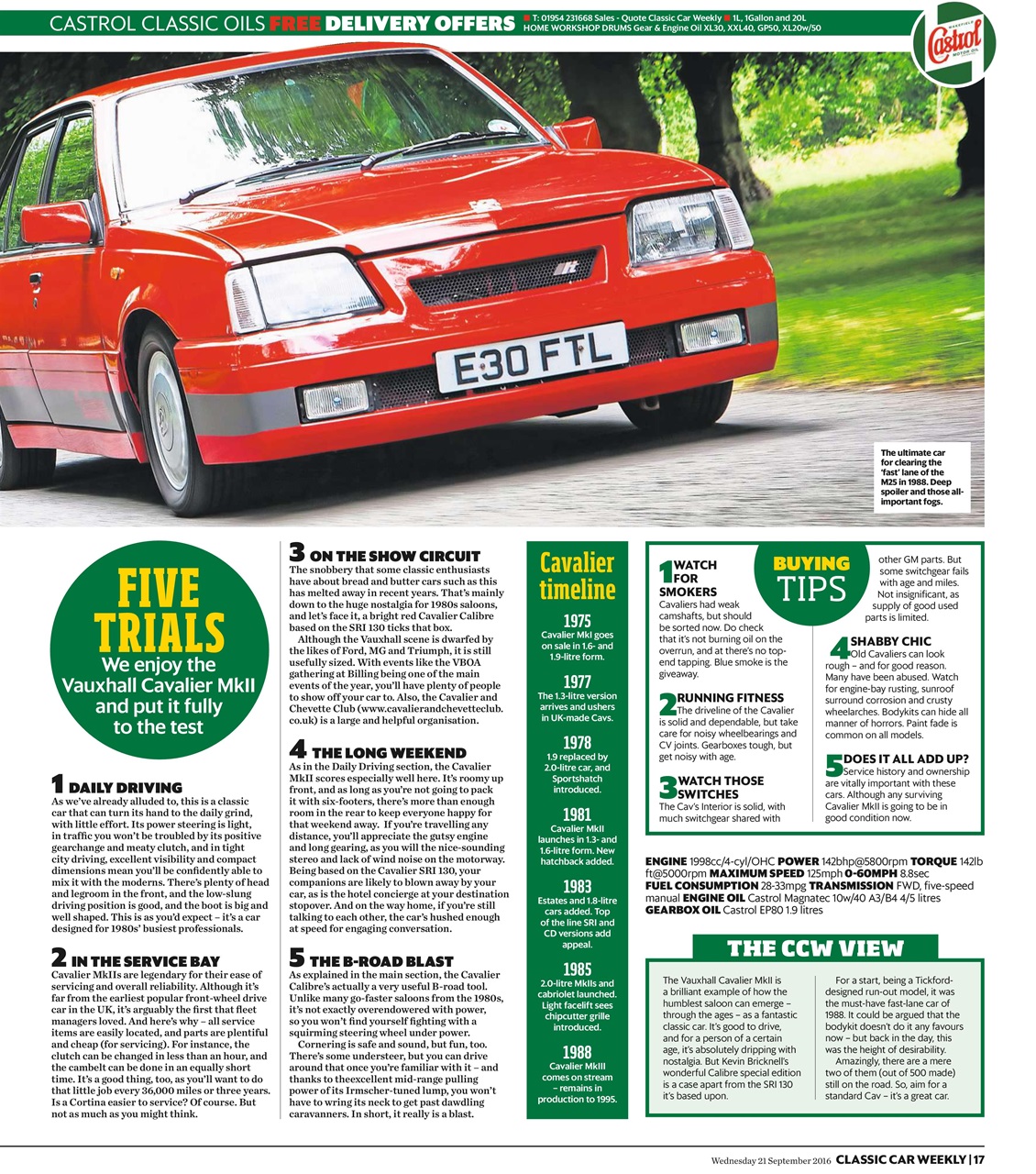 Classic Car Weekly Preview Pages