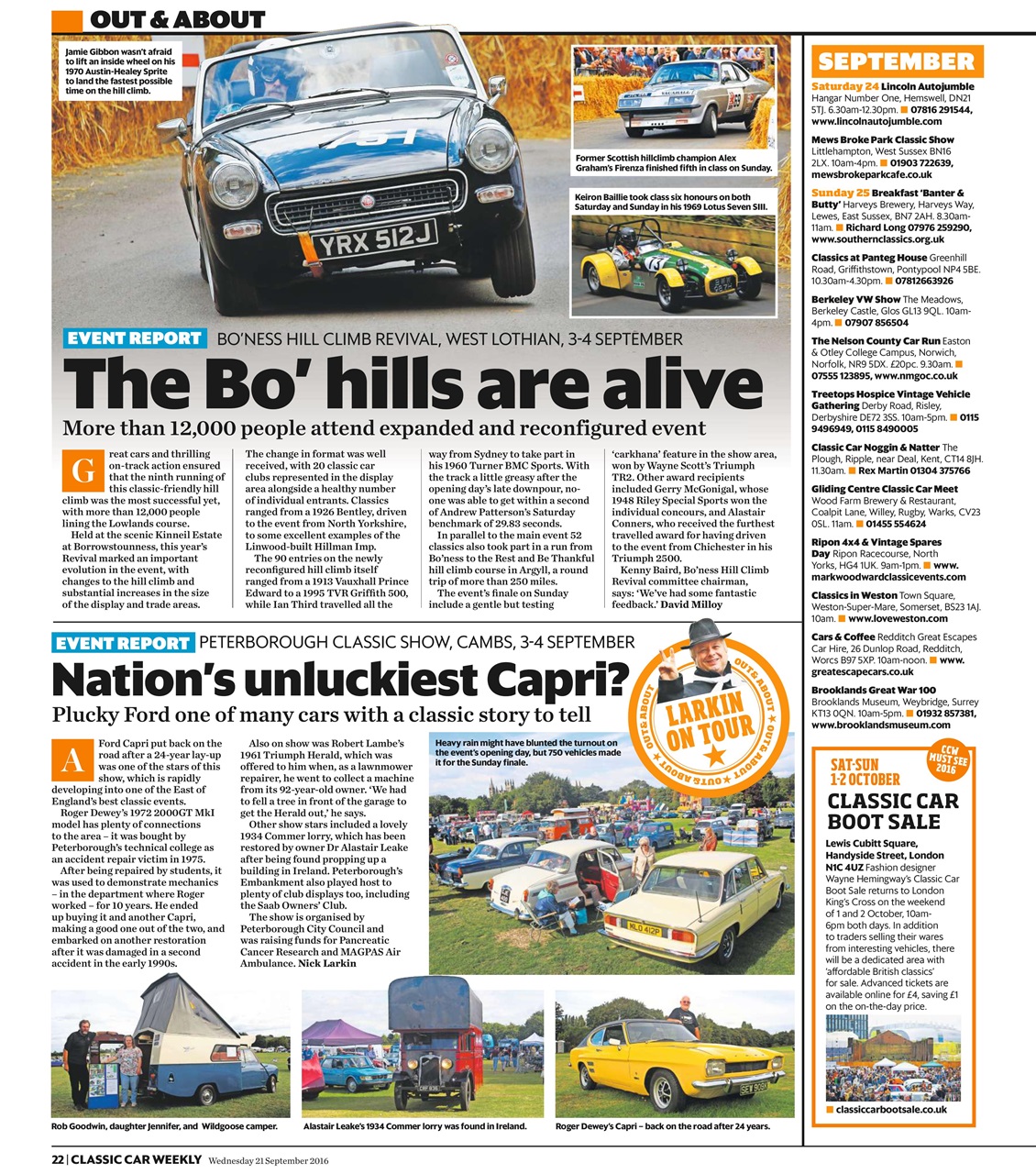 Classic Car Weekly Preview Pages