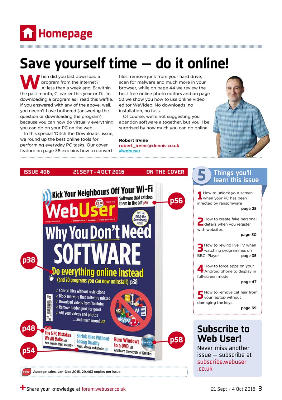 Webuser Preview Pages