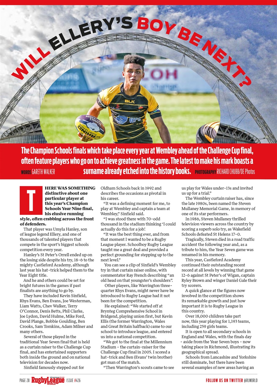 Rugby League World Preview Pages