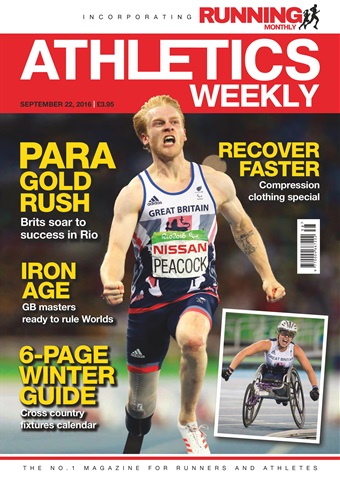 AW – Athletics Weekly Magazine issue 22/09/2016