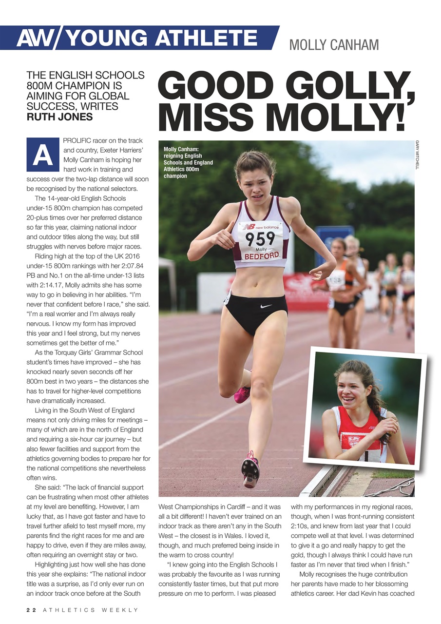 AW – Athletics Weekly Magazine Preview Pages