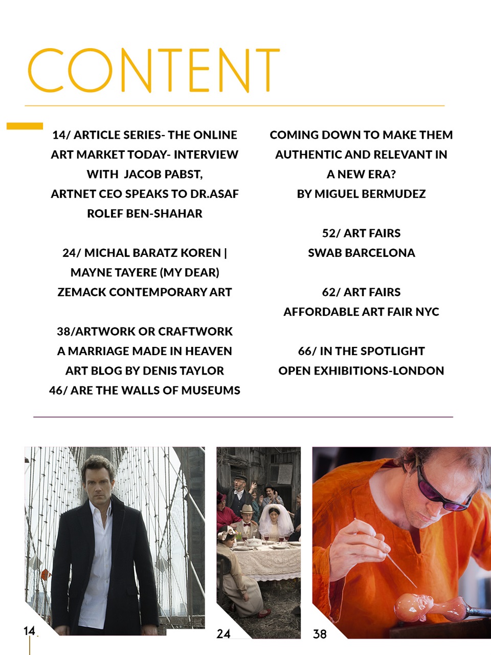 Art Market Magazine Preview Pages