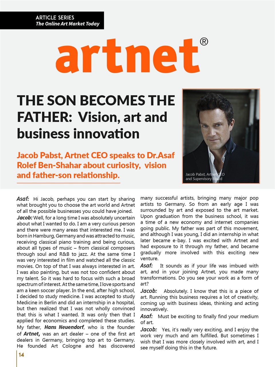 Art Market Magazine Preview Pages