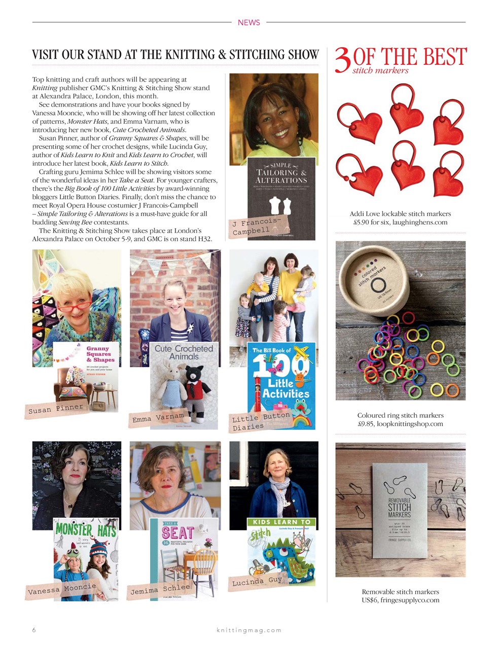 Knitting Preview Pages