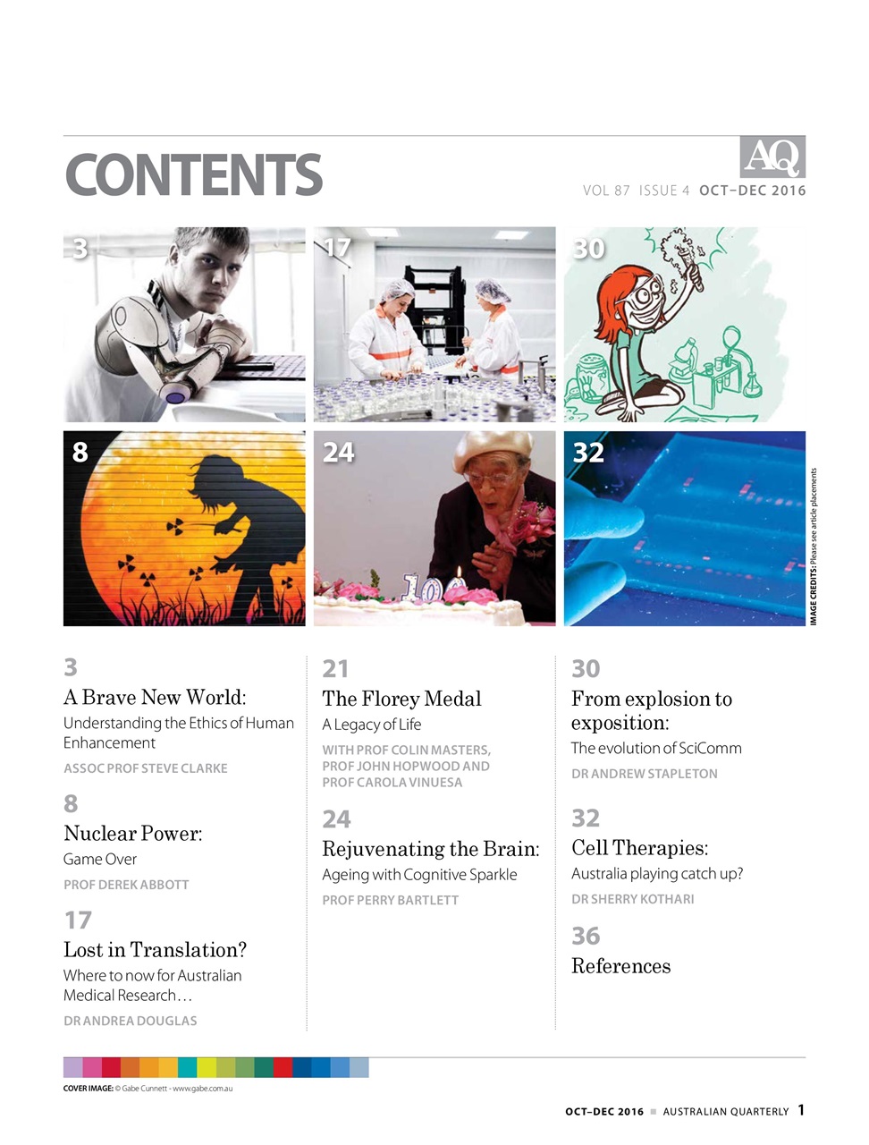 AQ: Australian Quarterly Preview Pages