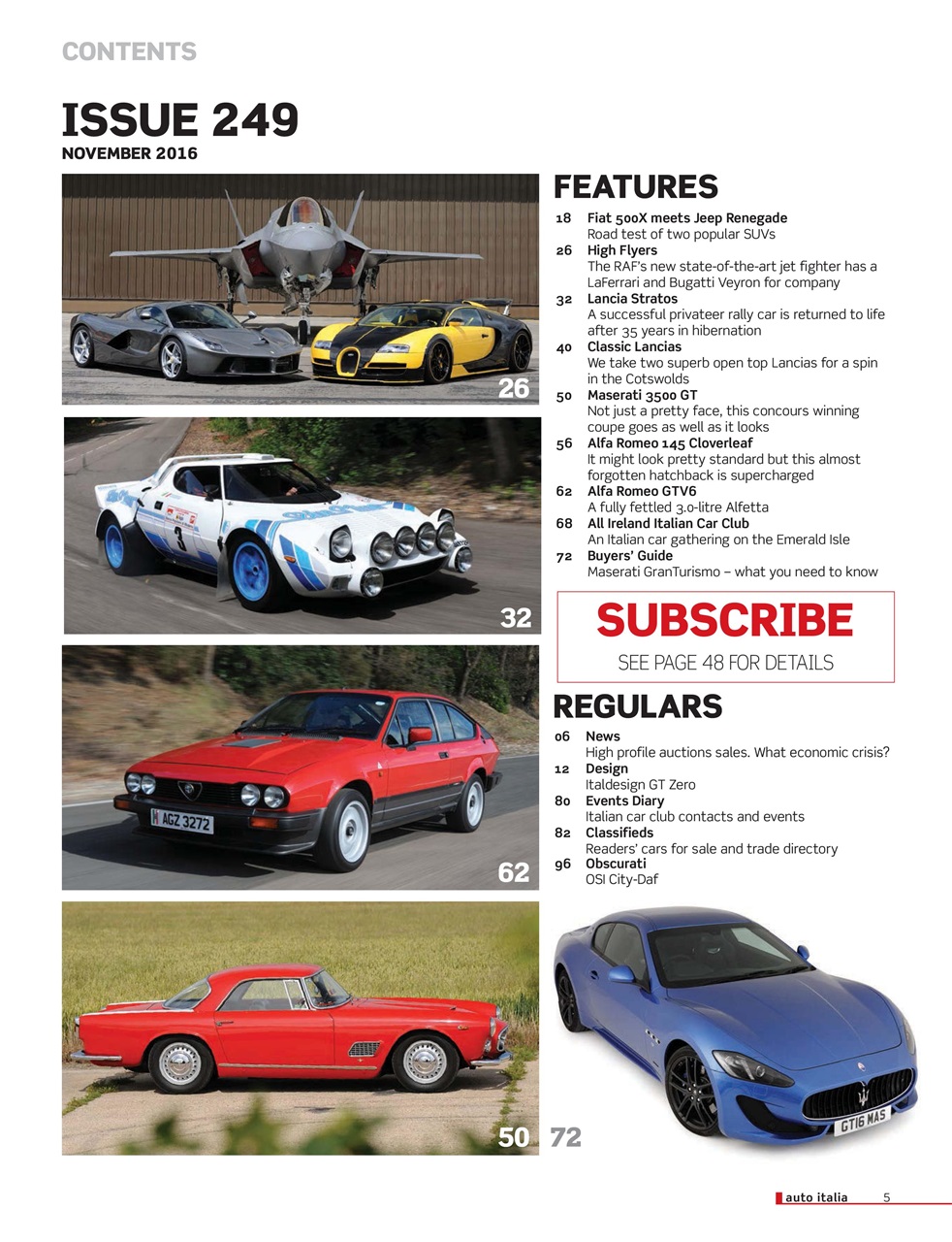 AutoItalia Magazine Preview Pages