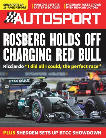 Autosport issue 22nd September 2016
