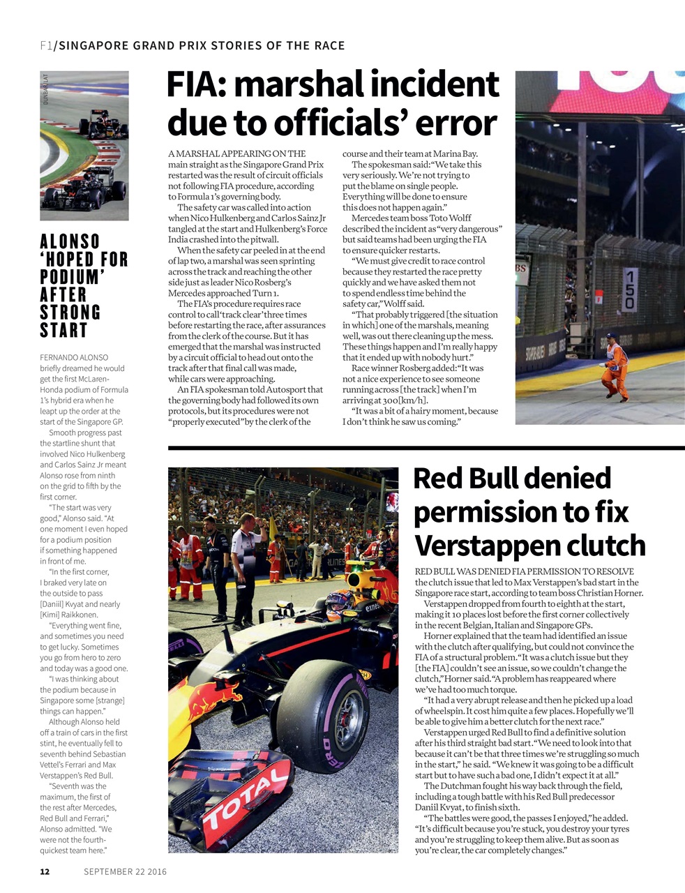 Autosport Preview Pages