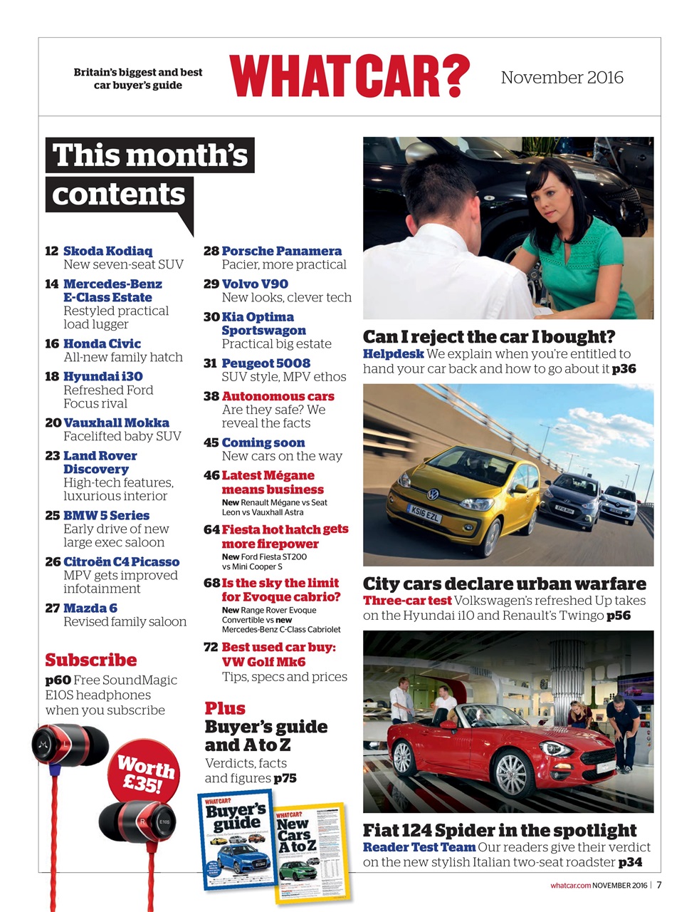 What Car? Preview Pages