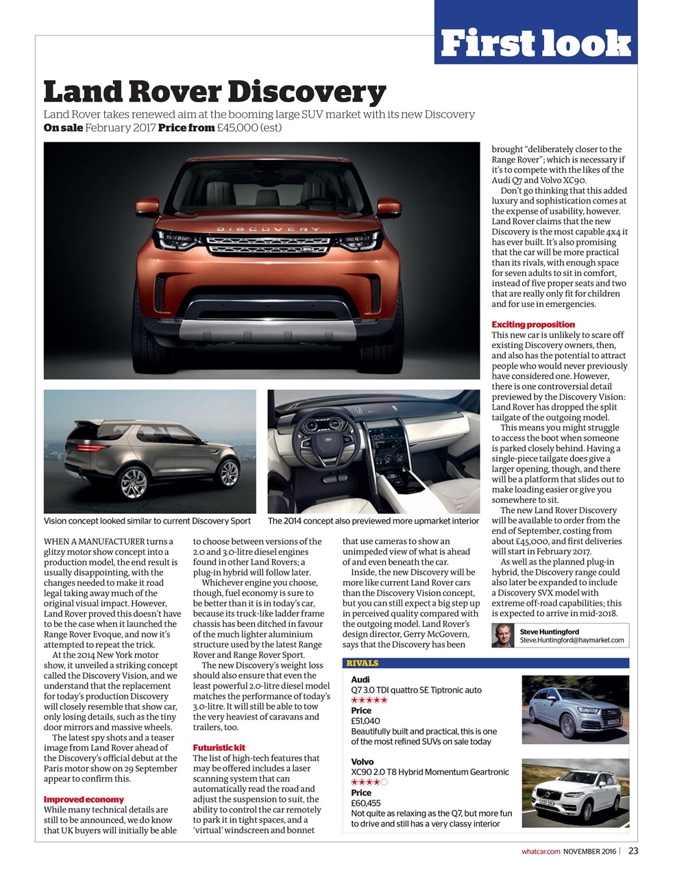 What Car? Preview Pages
