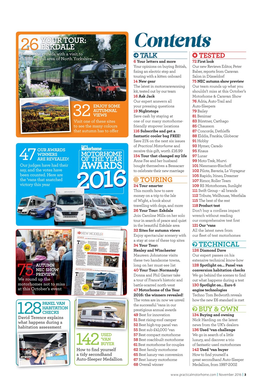 Practical Motorhome Preview Pages