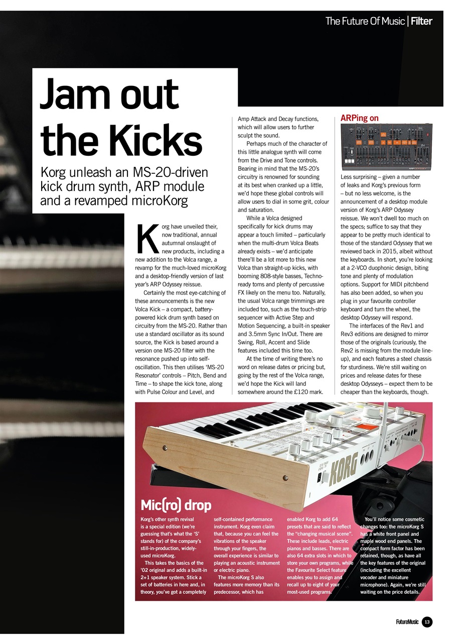 Future Music Preview Pages