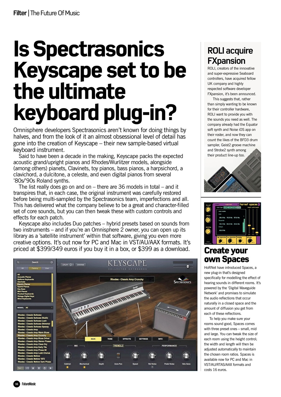 Future Music Preview Pages