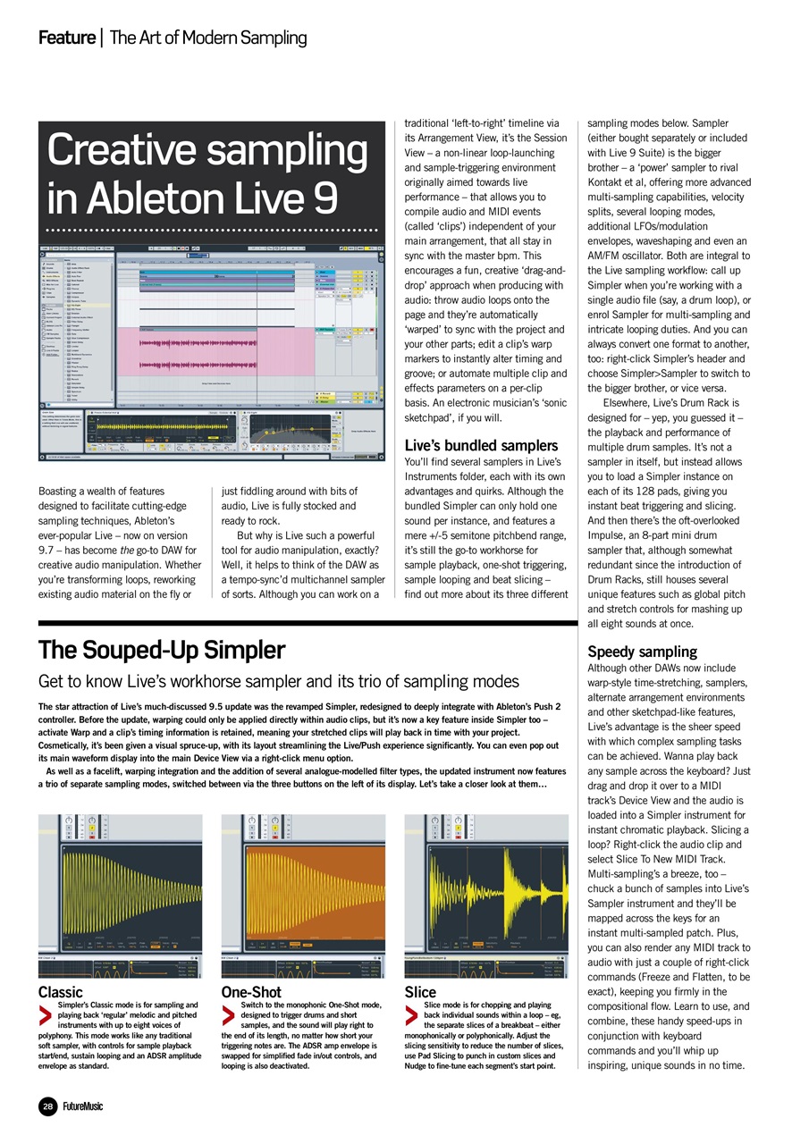 Future Music Preview Pages