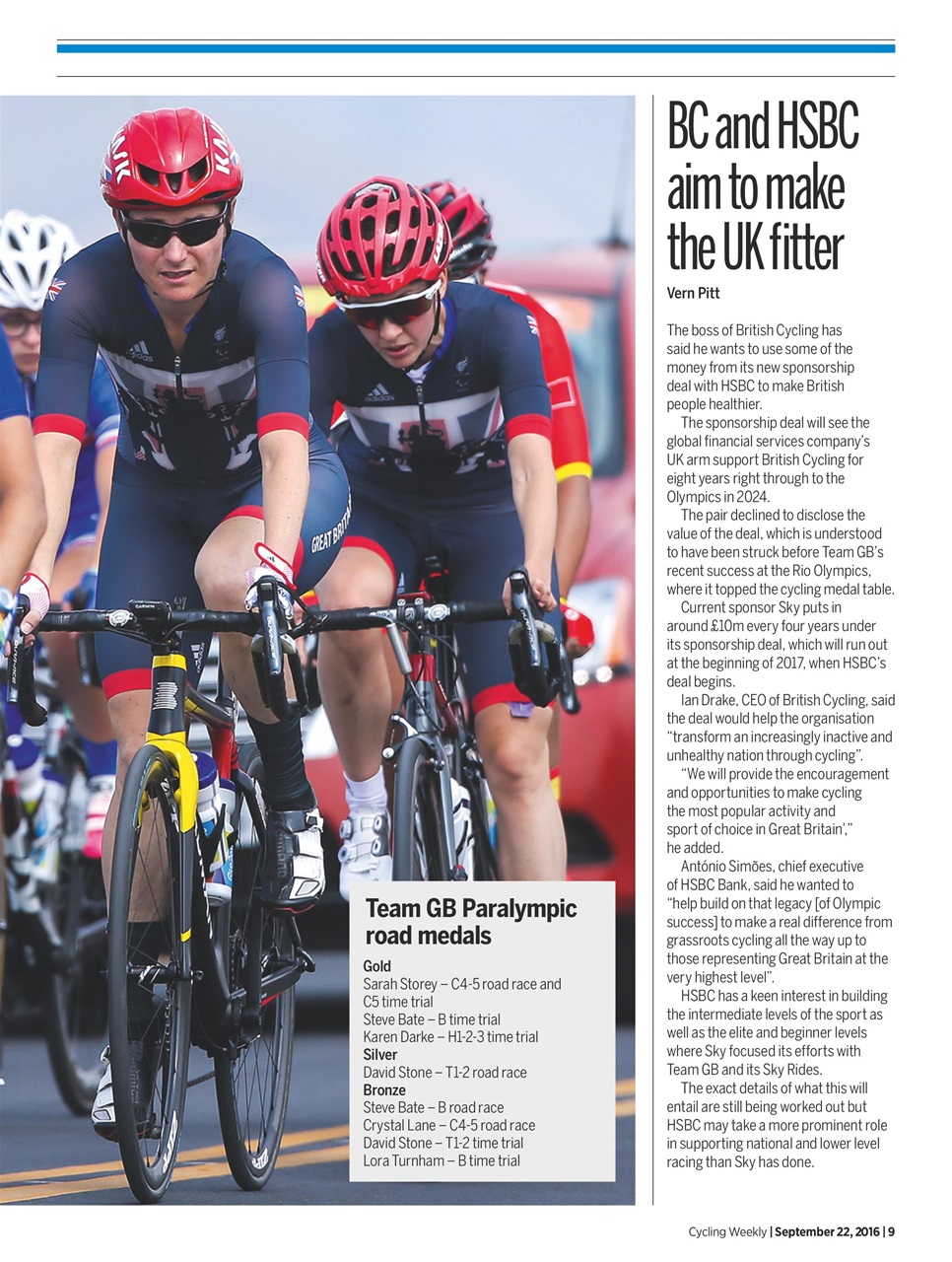 Cycling Weekly Preview Pages