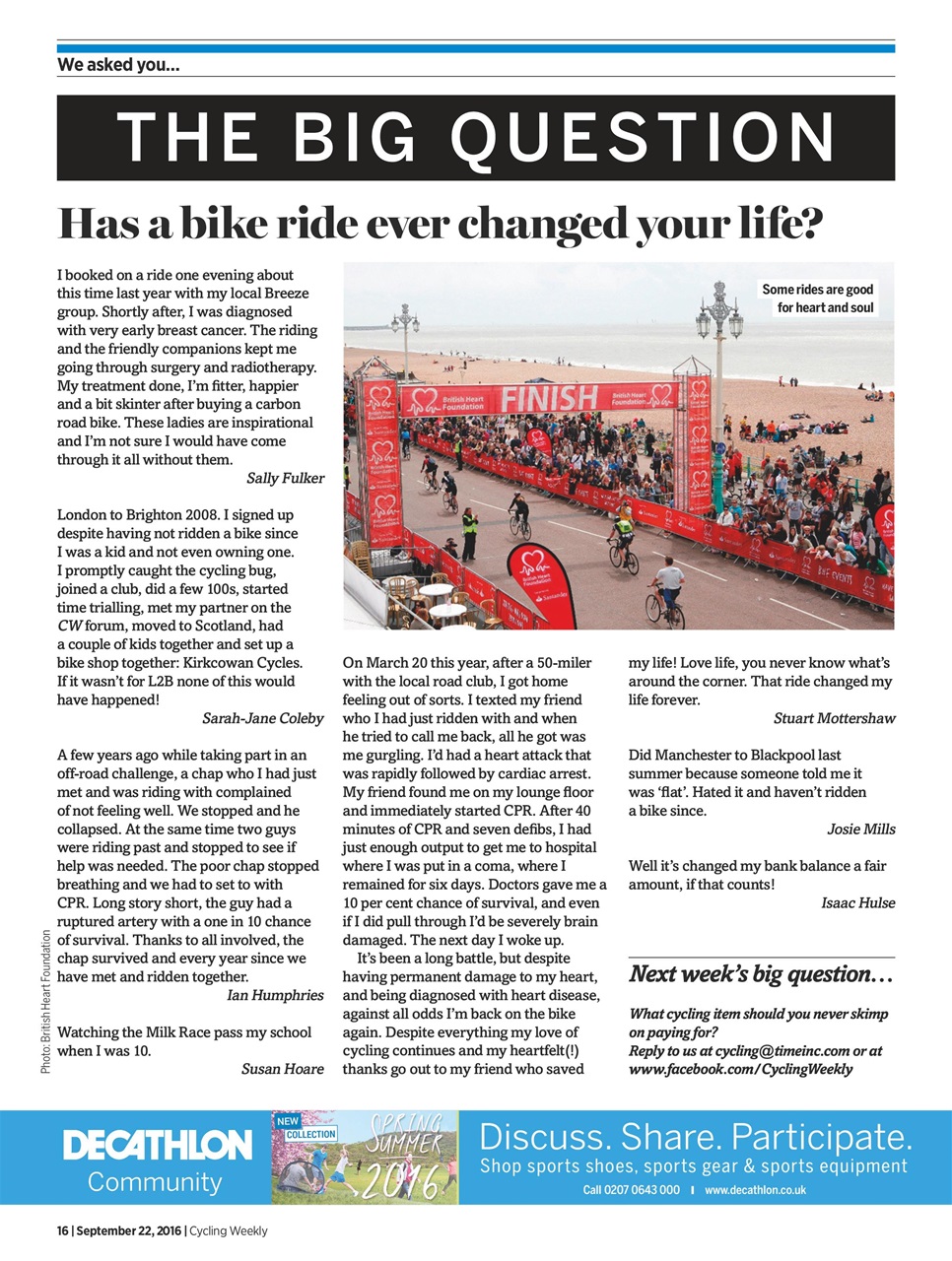 Cycling Weekly Preview Pages
