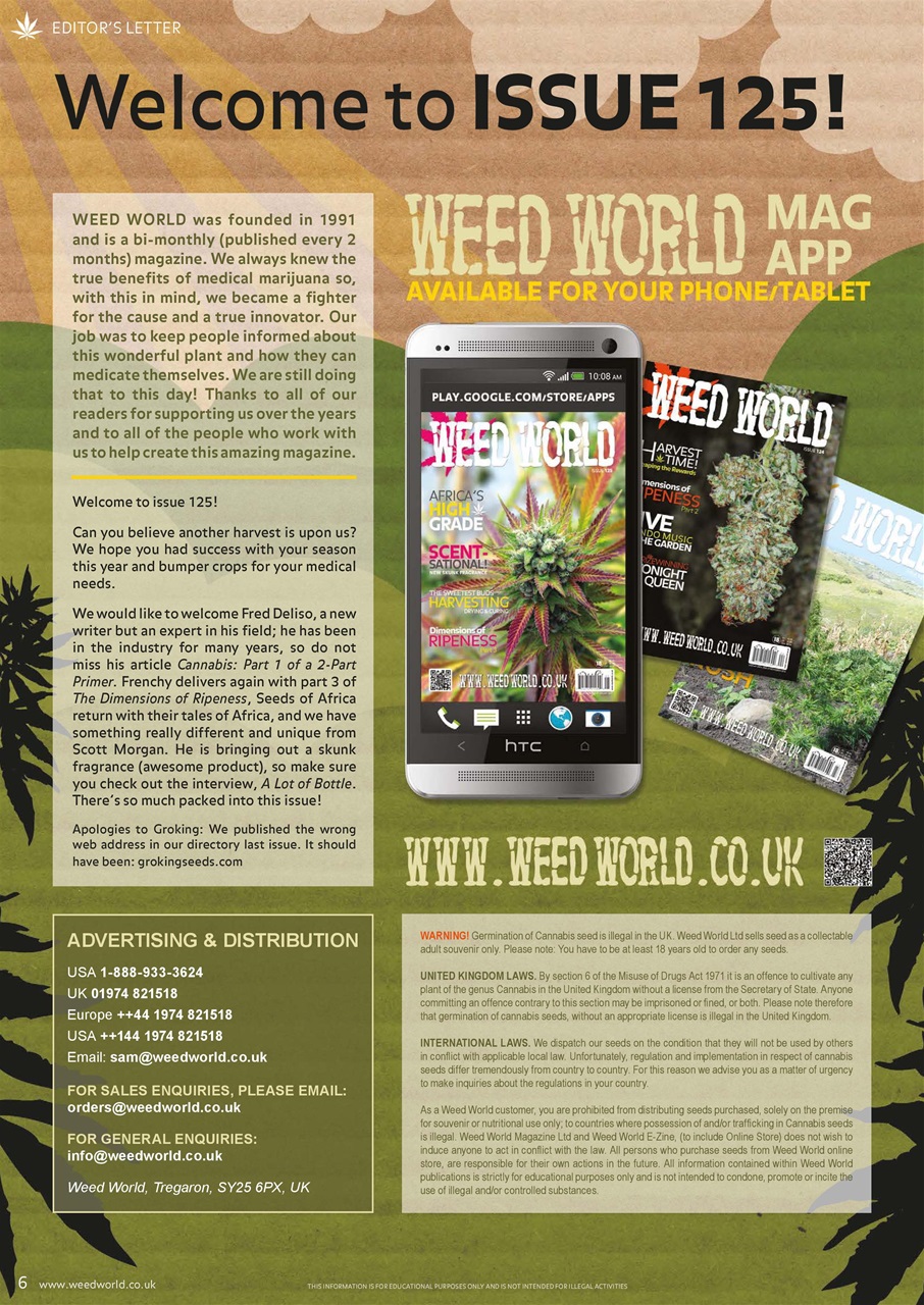 Weed World Preview Pages